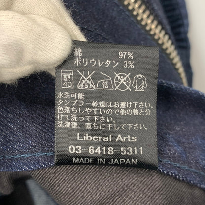 【中古品】【メンズ】 LIBERAL ARTS リベラルアーツ BIKER DENIM PANTS バイカー デニム パンツ ボトムス ズボン 151-260520-cs-04-izu サイズ：不明 カラー：インディゴ 万代Net店