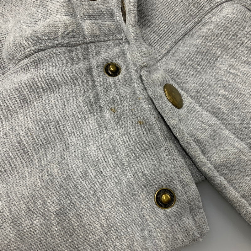 【中古品】【メンズ】 CHAMPION チャンピオン C3-J060R REVERSE WEAVE CARDIGAN リバースウィーブ カーディガン トップス 長袖 148-260521-ya-10-izu サイズ：L カラー：グレー 万代Net店