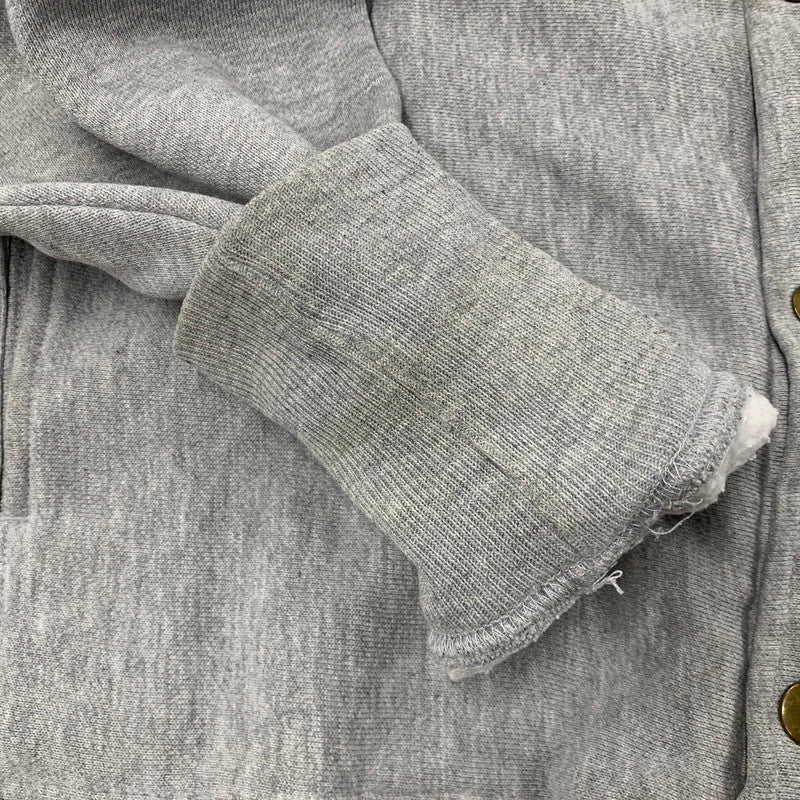 【中古品】【メンズ】 CHAMPION チャンピオン C3-J060R REVERSE WEAVE CARDIGAN リバースウィーブ カーディガン トップス 長袖 148-260521-ya-10-izu サイズ：L カラー：グレー 万代Net店