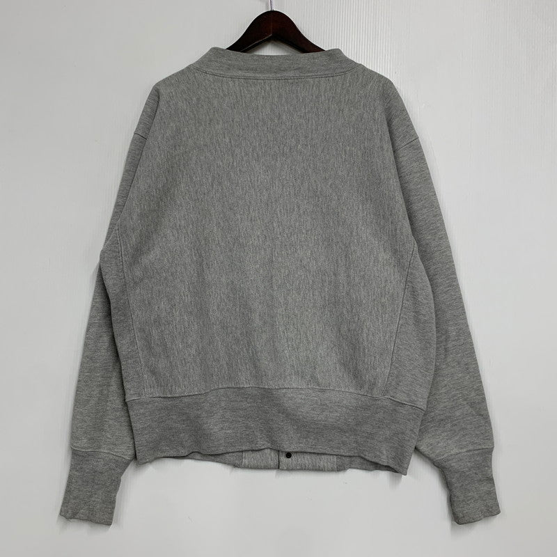 【中古品】【メンズ】 CHAMPION チャンピオン C3-J060R REVERSE WEAVE CARDIGAN リバースウィーブ カーディガン トップス 長袖 148-260521-ya-10-izu サイズ：L カラー：グレー 万代Net店