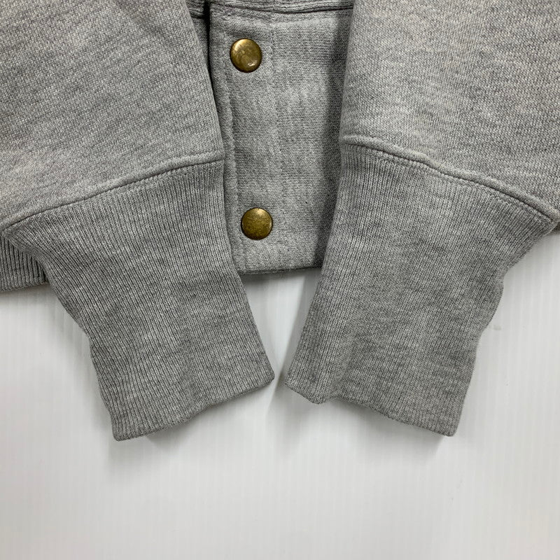 【中古品】【メンズ】 CHAMPION チャンピオン C3-J060R REVERSE WEAVE CARDIGAN リバースウィーブ カーディガン トップス 長袖 148-260521-ya-10-izu サイズ：L カラー：グレー 万代Net店