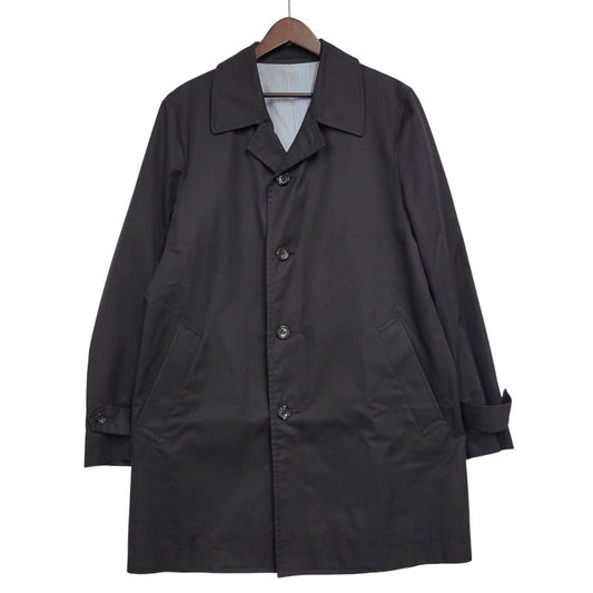 【中古品】【メンズ】 COMME des GARCONS HOMME コムデギャルソンオム SOUTIEN COLLAR COAT HS-C003 AD2006 ステンカラーコート アウター 140-260509-as-09-izu サイズ：S カラー：ブラック 万代Net店