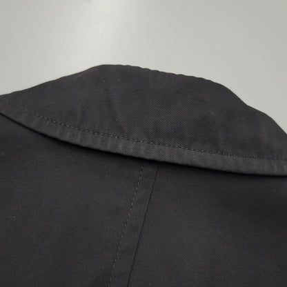 【中古品】【メンズ】 COMME des GARCONS HOMME コムデギャルソンオム SOUTIEN COLLAR COAT HS-C003 AD2006 ステンカラーコート アウター 140-260509-as-09-izu サイズ：S カラー：ブラック 万代Net店