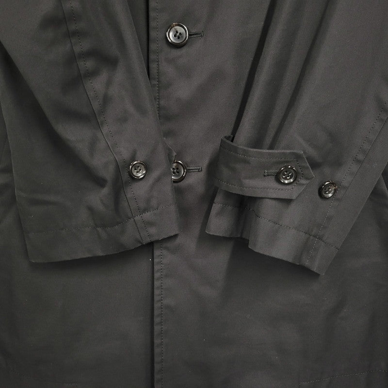 【中古品】【メンズ】 COMME des GARCONS HOMME コムデギャルソンオム SOUTIEN COLLAR COAT HS-C003 AD2006 ステンカラーコート アウター 140-260509-as-09-izu サイズ：S カラー：ブラック 万代Net店