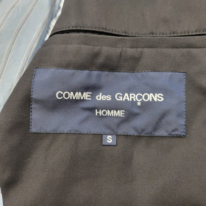 【中古品】【メンズ】 COMME des GARCONS HOMME コムデギャルソンオム SOUTIEN COLLAR COAT HS-C003 AD2006 ステンカラーコート アウター 140-260509-as-09-izu サイズ：S カラー：ブラック 万代Net店