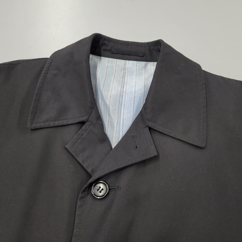 【中古品】【メンズ】 COMME des GARCONS HOMME コムデギャルソンオム SOUTIEN COLLAR COAT HS-C003 AD2006 ステンカラーコート アウター 140-260509-as-09-izu サイズ：S カラー：ブラック 万代Net店