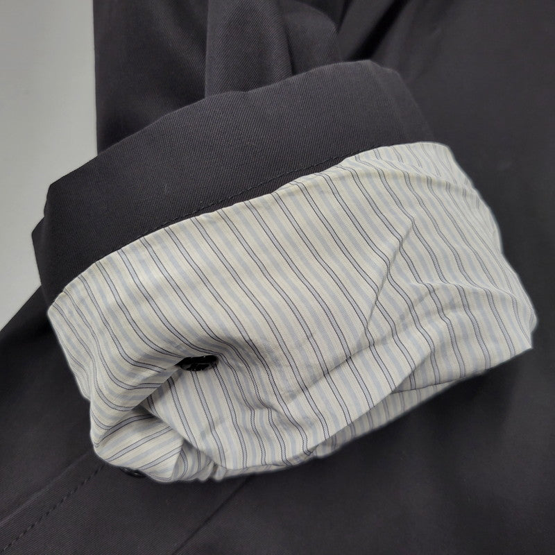 【中古品】【メンズ】 COMME des GARCONS HOMME コムデギャルソンオム SOUTIEN COLLAR COAT HS-C003 AD2006 ステンカラーコート アウター 140-260509-as-09-izu サイズ：S カラー：ブラック 万代Net店