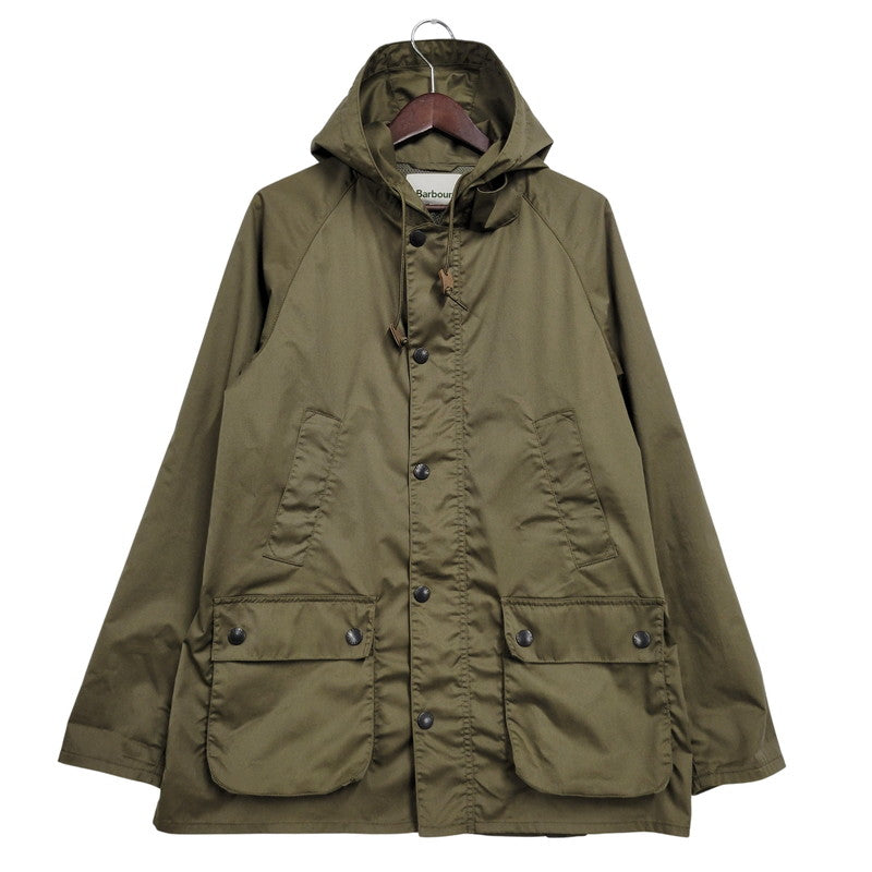 【中古品】【メンズ】 Barbour バーブァー HOODED BEDALE 1701070 フーデッド ビデイル ジャケット アウター 144-260509-as-07-izu サイズ：38 カラー：カーキ 万代Net店