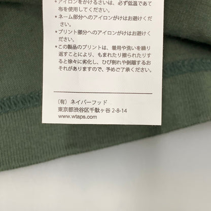 【中古品】【メンズ】 WTAPS ダブルタップス 25SS DOT SIGHT ドットサイト SS ショートスリーブ コットン トップス 半袖 142-260521-ya-11-izu サイズ：03 カラー：グリーン 万代Net店