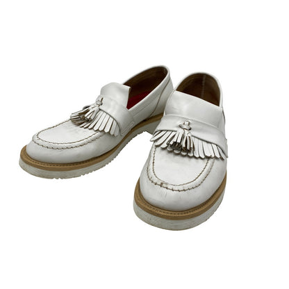 【中古品】【メンズ】 GEORGE COX ジョージコックス × HALLUCI ハルシ TASSEL LOAFERS タッセルローファー シューズ 靴 164-260511-as-09-izu カラー：ホワイト 万代Net店