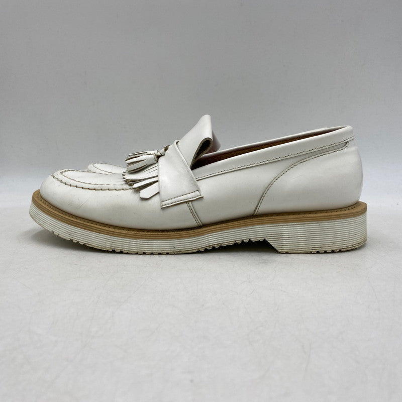 【中古品】【メンズ】 GEORGE COX ジョージコックス × HALLUCI ハルシ TASSEL LOAFERS タッセルローファー シューズ 靴 164-260511-as-09-izu カラー：ホワイト 万代Net店