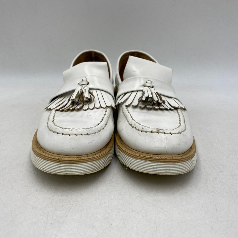 【中古品】【メンズ】 GEORGE COX ジョージコックス × HALLUCI ハルシ TASSEL LOAFERS タッセルローファー シューズ 靴 164-260511-as-09-izu カラー：ホワイト 万代Net店