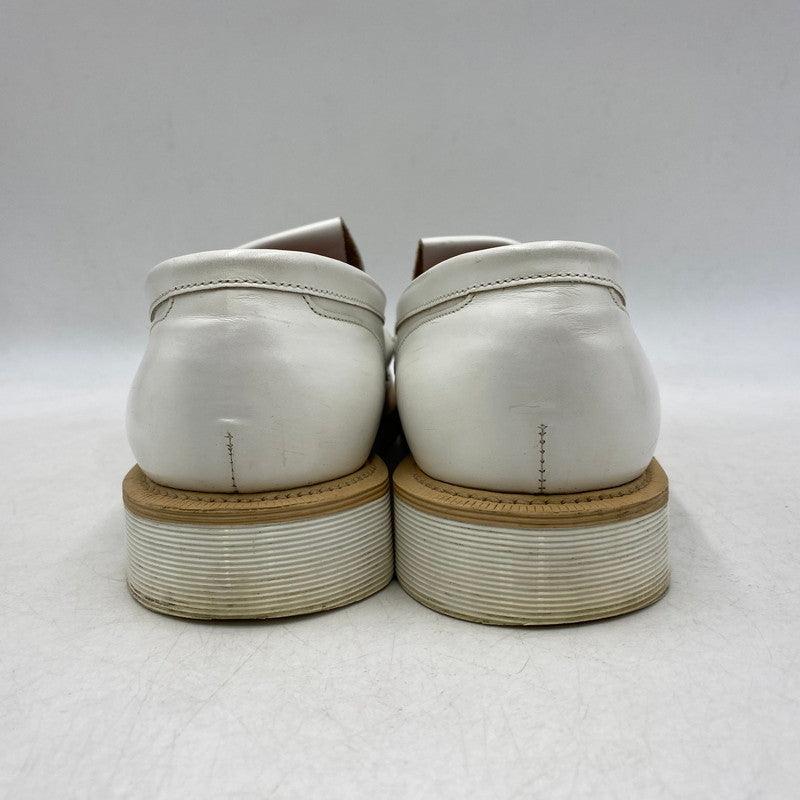 【中古品】【メンズ】 GEORGE COX ジョージコックス × HALLUCI ハルシ TASSEL LOAFERS タッセルローファー シューズ 靴 164-260511-as-09-izu カラー：ホワイト 万代Net店