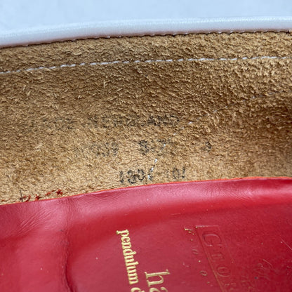 【中古品】【メンズ】 GEORGE COX ジョージコックス × HALLUCI ハルシ TASSEL LOAFERS タッセルローファー シューズ 靴 164-260511-as-09-izu カラー：ホワイト 万代Net店