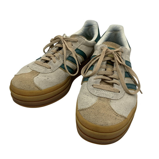 【中古品】【メンズ】 ADIDAS アディダス ID7056 WOMEN'S GAZELLE ウィメンズ ガゼル スニーカー シューズ 靴 162-260521-ya-04-izu サイズ：26.5cm カラー：White / Collegiate Green / Magic Beige 万代Net店