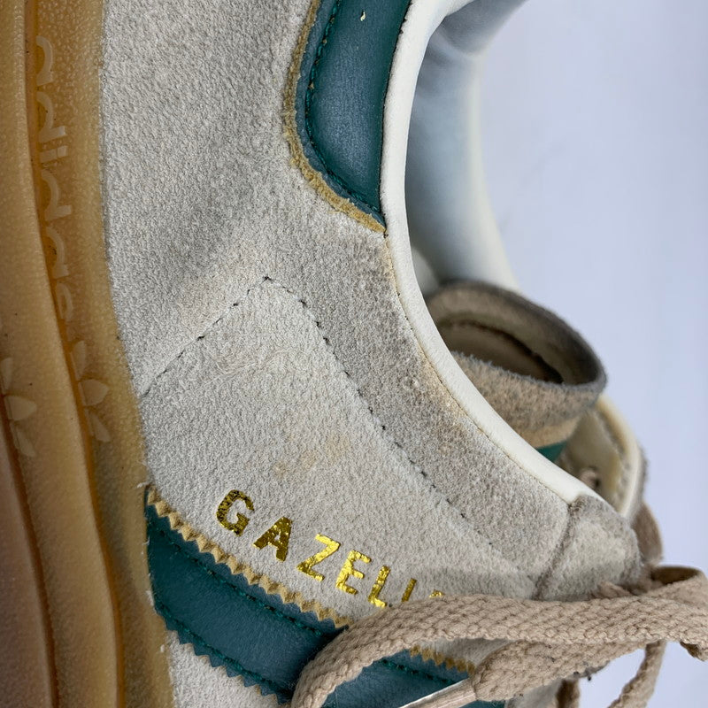 【中古品】【メンズ】 ADIDAS アディダス ID7056 WOMEN'S GAZELLE ウィメンズ ガゼル スニーカー シューズ 靴 162-260521-ya-04-izu サイズ：26.5cm カラー：White / Collegiate Green / Magic Beige 万代Net店