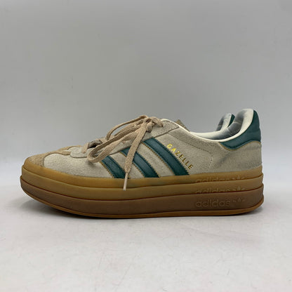 【中古品】【メンズ】 ADIDAS アディダス ID7056 WOMEN'S GAZELLE ウィメンズ ガゼル スニーカー シューズ 靴 162-260521-ya-04-izu サイズ：26.5cm カラー：White / Collegiate Green / Magic Beige 万代Net店