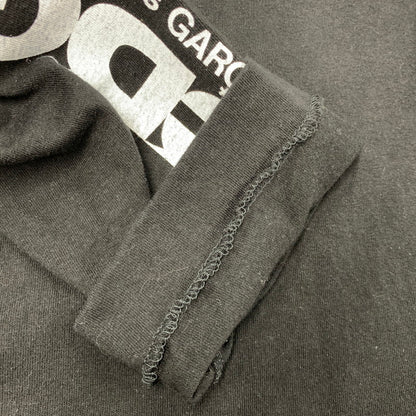 【中古品】【メンズ】 COMME DES GARCONS コムデギャルソン CDG SZ-T007 AD2023 ARM LOGO PRINT アーム ロゴ プリント L S TEE ロングスリーブ Tシャツ トップス 長袖 140-260521-ya-15-izu サイズ：L カラー：ブラック 万代Net店