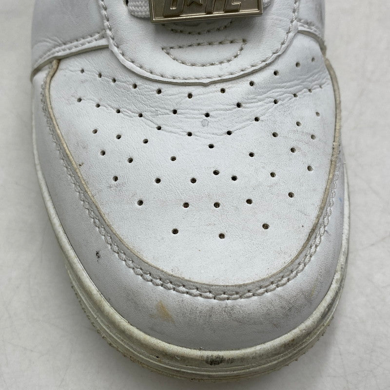 【中古品】【メンズ/レディース】 A BATHING APE アベイシングエイプ × COCA-COLA コカ・コーラ BAPE STA LOW ベイプスタ ロー スニーカー シューズ 靴 162-260511-as-11-izu サイズ：25.5cm カラー：ホワイト 万代Net店