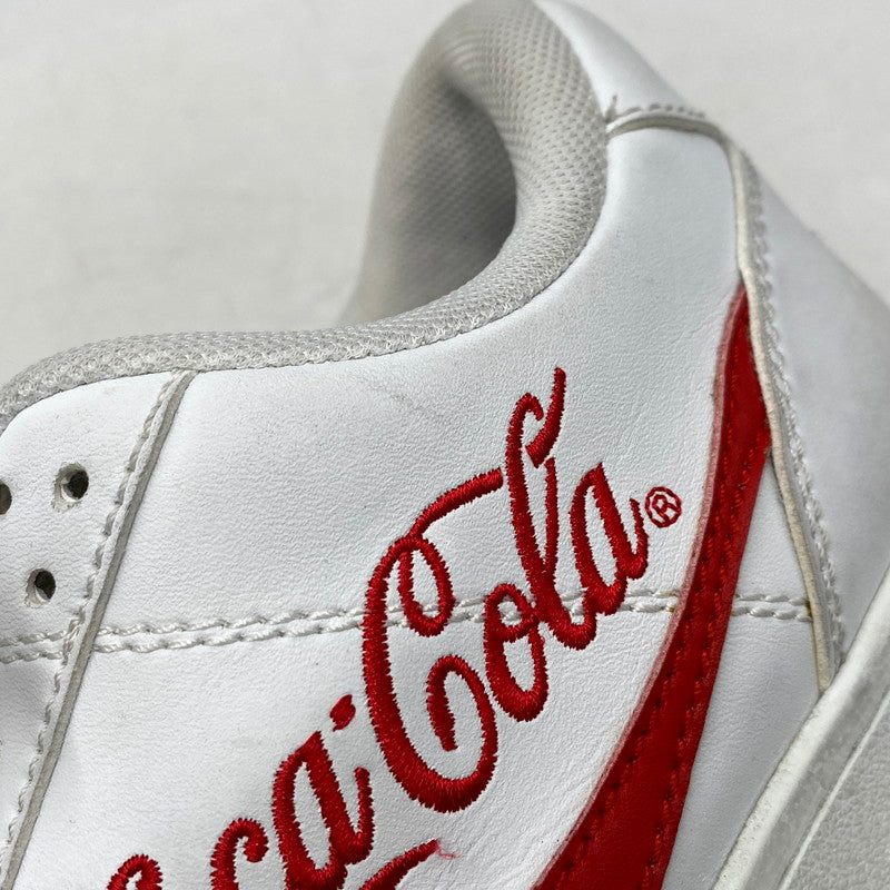 【中古品】【メンズ/レディース】 A BATHING APE アベイシングエイプ × COCA-COLA コカ・コーラ BAPE STA LOW ベイプスタ ロー スニーカー シューズ 靴 162-260511-as-11-izu サイズ：25.5cm カラー：ホワイト 万代Net店