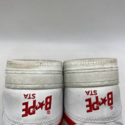 【中古品】【メンズ/レディース】 A BATHING APE アベイシングエイプ × COCA-COLA コカ・コーラ BAPE STA LOW ベイプスタ ロー スニーカー シューズ 靴 162-260511-as-11-izu サイズ：25.5cm カラー：ホワイト 万代Net店