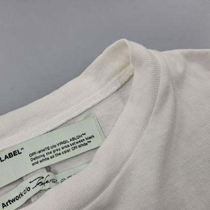 【中古品】【メンズ】 OFF-WHITE オフホワイト × FUTURA フューチュラ FUTURA ATOMS S/S OVER TEE OMAA038S20185052 半袖 Tシャツ トップス 142-260509-as-17-izu サイズ：XXS カラー：ホワイト 万代Net店