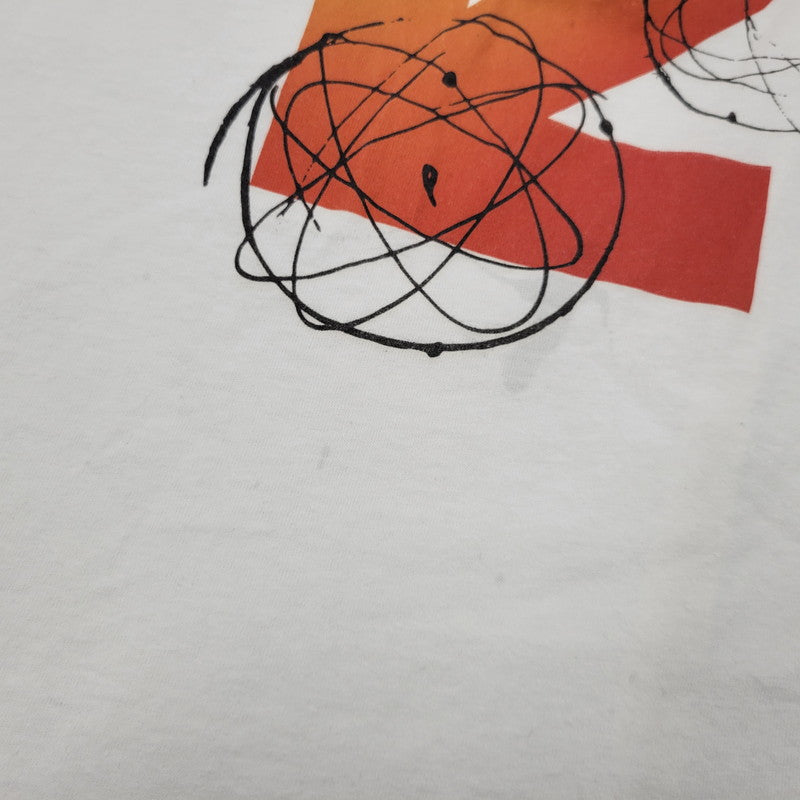 【中古品】【メンズ】 OFF-WHITE オフホワイト × FUTURA フューチュラ FUTURA ATOMS S/S OVER TEE OMAA038S20185052 半袖 Tシャツ トップス 142-260509-as-17-izu サイズ：XXS カラー：ホワイト 万代Net店