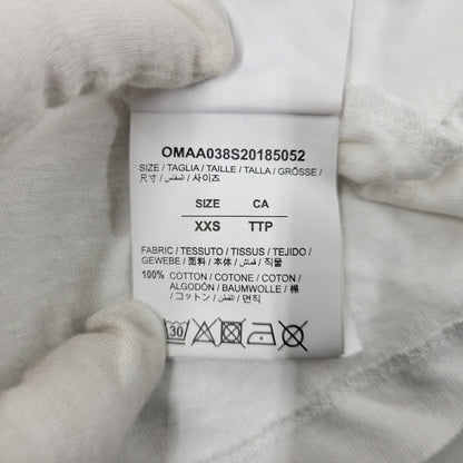 【中古品】【メンズ】 OFF-WHITE オフホワイト × FUTURA フューチュラ FUTURA ATOMS S/S OVER TEE OMAA038S20185052 半袖 Tシャツ トップス 142-260509-as-17-izu サイズ：XXS カラー：ホワイト 万代Net店