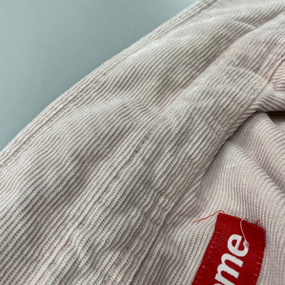 【中古品】【メンズ】 Supreme シュプリーム WASHED CORDUROY SHIRT ウォッシュド コーデュロイ シャツ 長袖 149-260511-as-02-izu サイズ：L カラー：ピンク 万代Net店