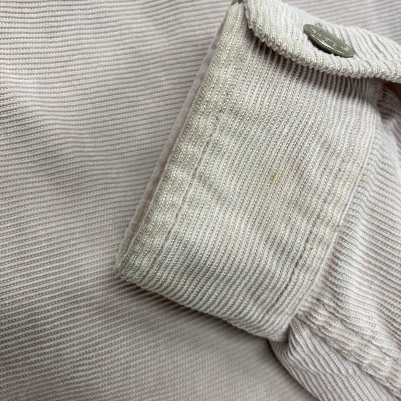 【中古品】【メンズ】 Supreme シュプリーム WASHED CORDUROY SHIRT ウォッシュド コーデュロイ シャツ 長袖 149-260511-as-02-izu サイズ：L カラー：ピンク 万代Net店