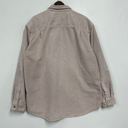 【中古品】【メンズ】 Supreme シュプリーム WASHED CORDUROY SHIRT ウォッシュド コーデュロイ シャツ 長袖 149-260511-as-02-izu サイズ：L カラー：ピンク 万代Net店