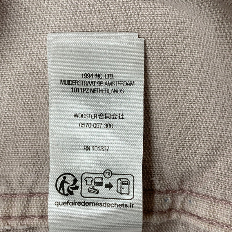 【中古品】【メンズ】 Supreme シュプリーム WASHED CORDUROY SHIRT ウォッシュド コーデュロイ シャツ 長袖 149-260511-as-02-izu サイズ：L カラー：ピンク 万代Net店