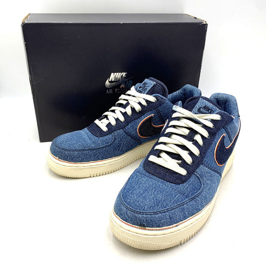 【中古品】【メンズ】 NIKE ナイキ × 3×1 スリーバイワン AIR FORCE 1 '07 PRM 905345-403 エアフォース 1 '07 プレミアム スニーカー シューズ 靴 160-260511-as-06-izu サイズ：28.5cm カラー：STONEWASH BLUE/DARK OBSIDIAN 万代Net店