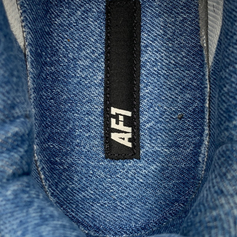 【中古品】【メンズ】 NIKE ナイキ × 3×1 スリーバイワン AIR FORCE 1 '07 PRM 905345-403 エアフォース 1 '07 プレミアム スニーカー シューズ 靴 160-260511-as-06-izu サイズ：28.5cm カラー：STONEWASH BLUE/DARK OBSIDIAN 万代Net店