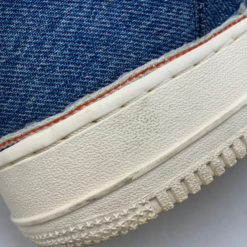 【中古品】【メンズ】 NIKE ナイキ × 3×1 スリーバイワン AIR FORCE 1 '07 PRM 905345-403 エアフォース 1 '07 プレミアム スニーカー シューズ 靴 160-260511-as-06-izu サイズ：28.5cm カラー：STONEWASH BLUE/DARK OBSIDIAN 万代Net店