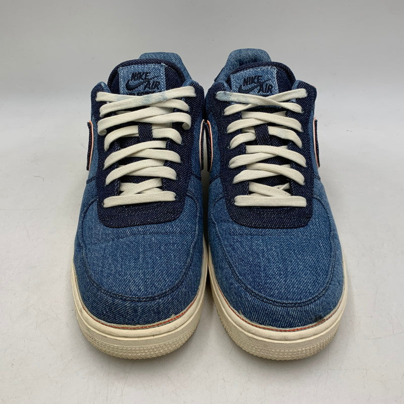 【中古品】【メンズ】 NIKE ナイキ × 3×1 スリーバイワン AIR FORCE 1 '07 PRM 905345-403 エアフォース 1 '07 プレミアム スニーカー シューズ 靴 160-260511-as-06-izu サイズ：28.5cm カラー：STONEWASH BLUE/DARK OBSIDIAN 万代Net店