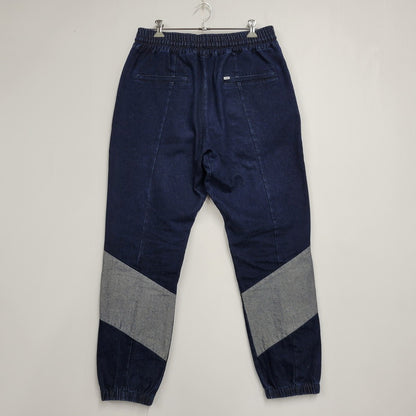 【中古品】【メンズ】 SAPEUR サプール DENIM TRACK PANTS デニム トラック パンツ ズボン ボトムス 153-260510-ya-06-izu サイズ：XXL カラー：インディゴブルー 万代Net店