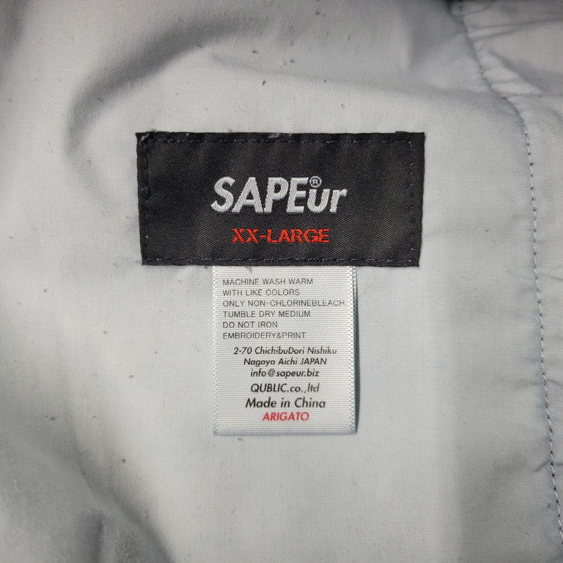 【中古品】【メンズ】 SAPEUR サプール DENIM TRACK PANTS デニム トラック パンツ ズボン ボトムス 153-260510-ya-06-izu サイズ：XXL カラー：インディゴブルー 万代Net店