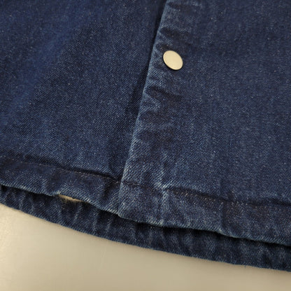 【中古品】【メンズ】 SAPEUR サプール DENIM COACH JACKET デニムコーチジャケット アウター 142-260509-as-16-izu サイズ：XL カラー：インディゴ 万代Net店