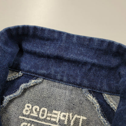 【中古品】【メンズ】 SAPEUR サプール DENIM COACH JACKET デニムコーチジャケット アウター 142-260509-as-16-izu サイズ：XL カラー：インディゴ 万代Net店