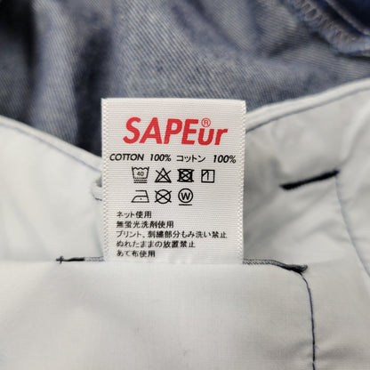【中古品】【メンズ】 SAPEUR サプール DENIM COACH JACKET デニムコーチジャケット アウター 142-260509-as-16-izu サイズ：XL カラー：インディゴ 万代Net店