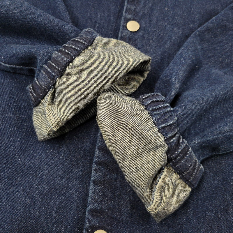 【中古品】【メンズ】 SAPEUR サプール DENIM COACH JACKET デニムコーチジャケット アウター 142-260509-as-16-izu サイズ：XL カラー：インディゴ 万代Net店