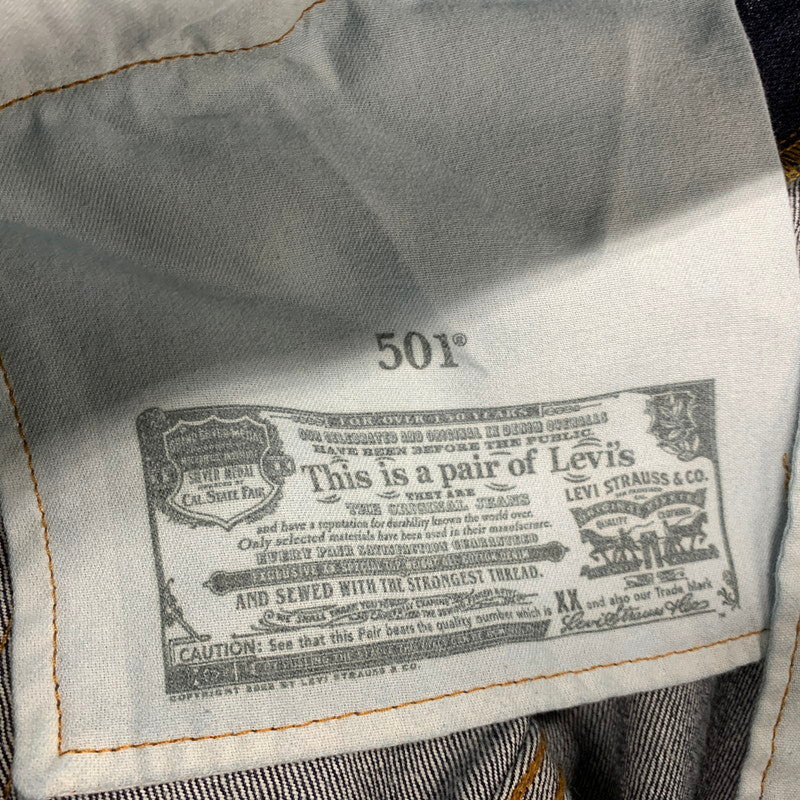 【中古品】【メンズ】 LEVI'S リーバイス 00501-0115 501 DENIM PANTS デニム パンツ ズボン ボトムス 158-260521-ya-16-izu サイズ：38×30 カラー：インディゴ 万代Net店