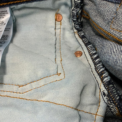 【中古品】【メンズ】 LEVI'S リーバイス 00501-0115 501 DENIM PANTS デニム パンツ ズボン ボトムス 158-260521-ya-16-izu サイズ：38×30 カラー：インディゴ 万代Net店