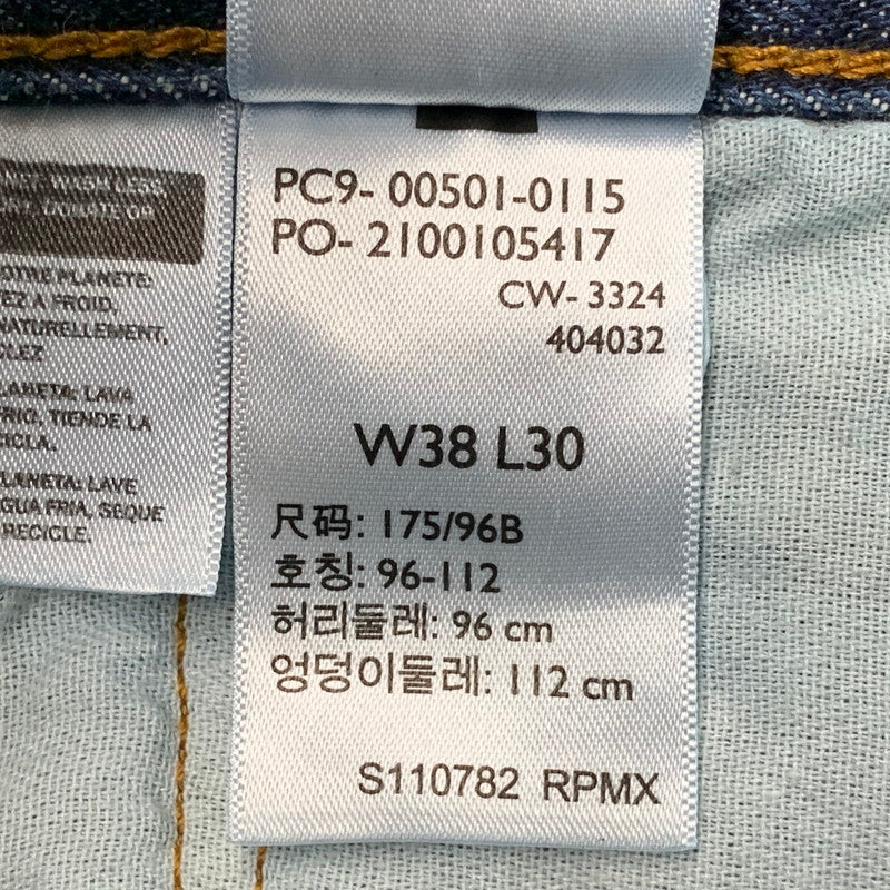 【中古品】【メンズ】 LEVI'S リーバイス 00501-0115 501 DENIM PANTS デニム パンツ ズボン ボトムス 158-260521-ya-16-izu サイズ：38×30 カラー：インディゴ 万代Net店