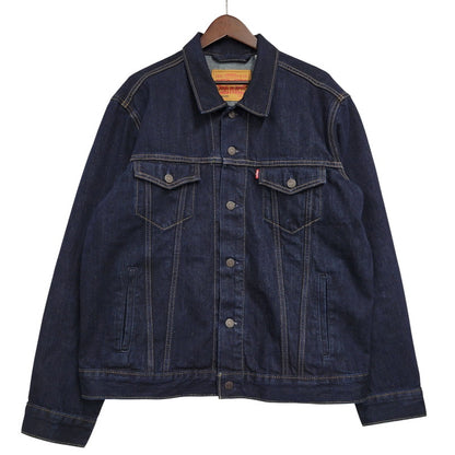 【中古品】【メンズ】 LEVI'S PREMIUM リーバイスプレミアム A3174-0030 TYPE1 RELAXED DENIM TRACKER JACKET タイプワン リラックス デニム トラッカー ジャケット アウター 147-260509-cs-34-izu サイズ：L カラー：インディゴ 万代Net店
