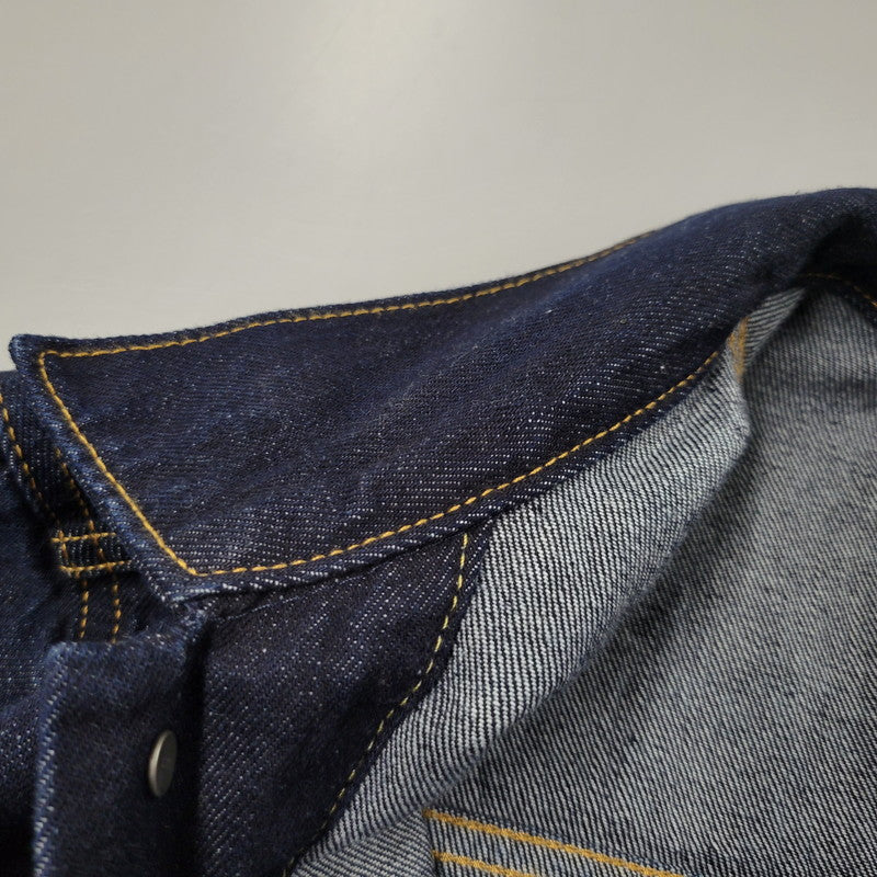 【中古品】【メンズ】 LEVI'S PREMIUM リーバイスプレミアム A3174-0030 TYPE1 RELAXED DENIM TRACKER JACKET タイプワン リラックス デニム トラッカー ジャケット アウター 147-260509-cs-34-izu サイズ：L カラー：インディゴ 万代Net店