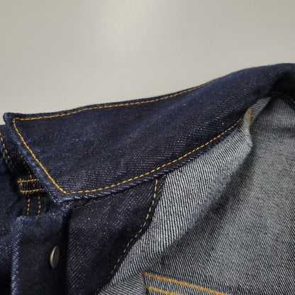 【中古品】【メンズ】 LEVI'S PREMIUM リーバイスプレミアム A3174-0030 TYPE1 RELAXED DENIM TRACKER JACKET タイプワン リラックス デニム トラッカー ジャケット アウター 147-260509-cs-34-izu サイズ：L カラー：インディゴ 万代Net店