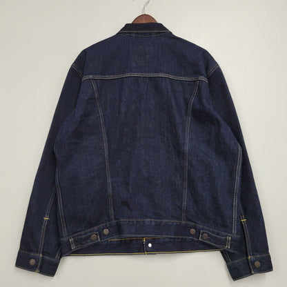 【中古品】【メンズ】 LEVI'S PREMIUM リーバイスプレミアム A3174-0030 TYPE1 RELAXED DENIM TRACKER JACKET タイプワン リラックス デニム トラッカー ジャケット アウター 147-260509-cs-34-izu サイズ：L カラー：インディゴ 万代Net店