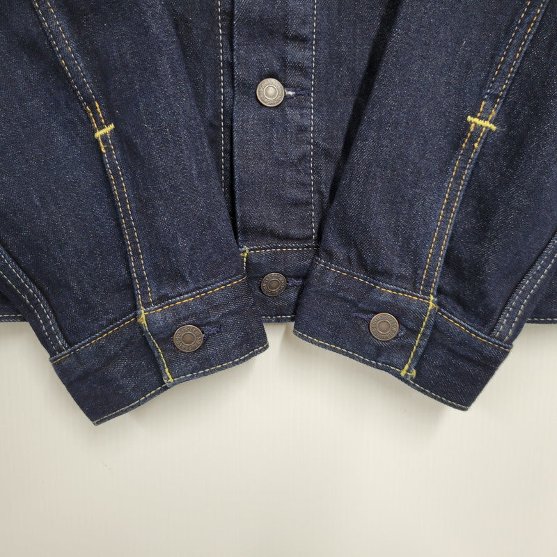 【中古品】【メンズ】 LEVI'S PREMIUM リーバイスプレミアム A3174-0030 TYPE1 RELAXED DENIM TRACKER JACKET タイプワン リラックス デニム トラッカー ジャケット アウター 147-260509-cs-34-izu サイズ：L カラー：インディゴ 万代Net店